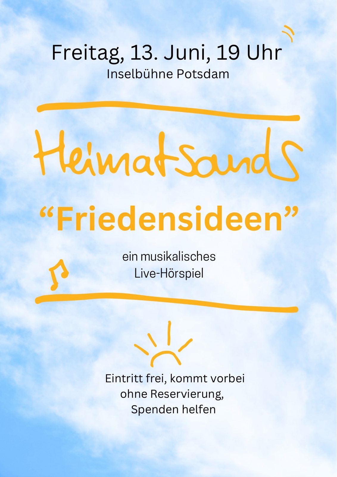 Heimatsounds-Auftritt beim Fest der Vielfalt in Bad Belzig